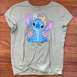 Disney Green Stitch Short Sleeve Tee